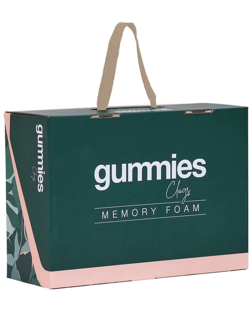 Gummies Memory Foam Clog Taupe Shoes Annabel Trends