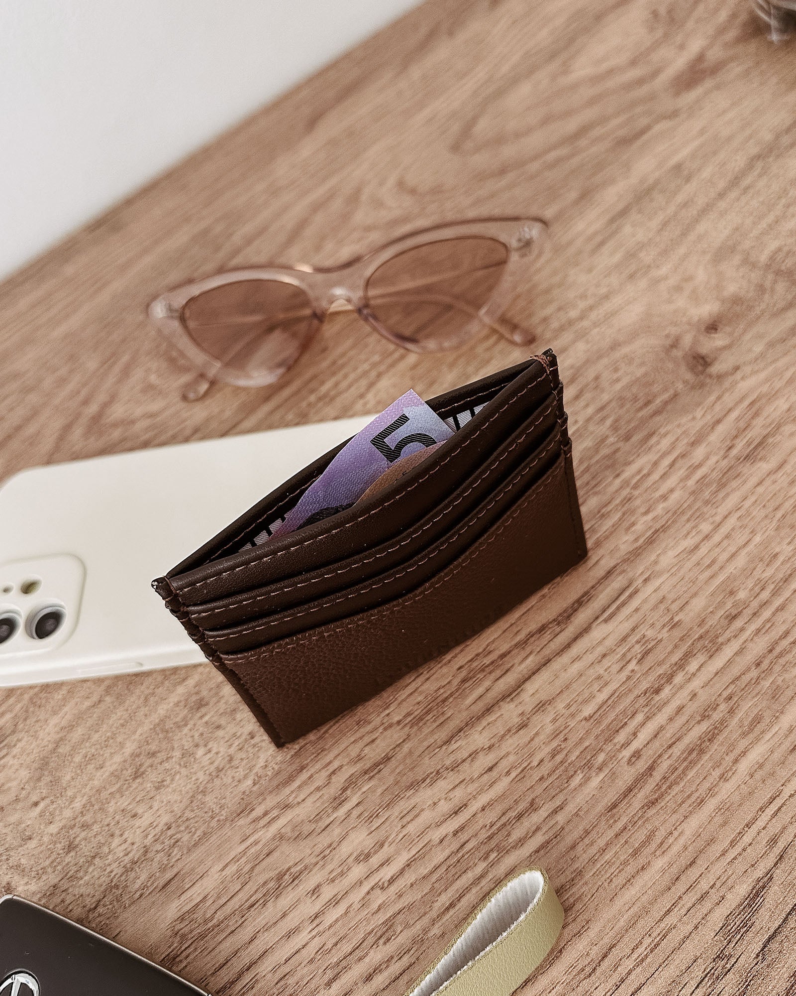 Ada Cardholder Chocolate Bags and Purses Louenhide