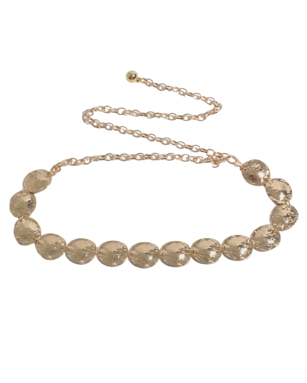 Textured Disc Front Event Belt Gold Belts Adorne