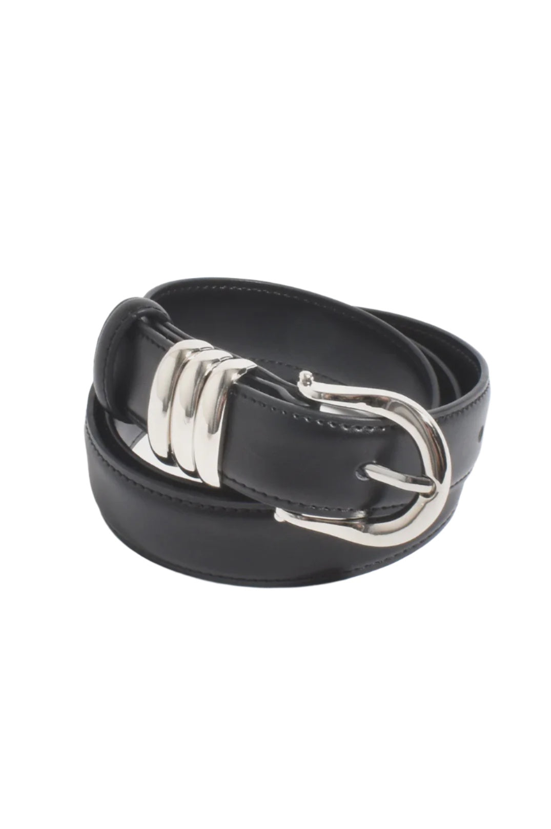 The Essential Metal Buckle Belt Black - Global Free Style