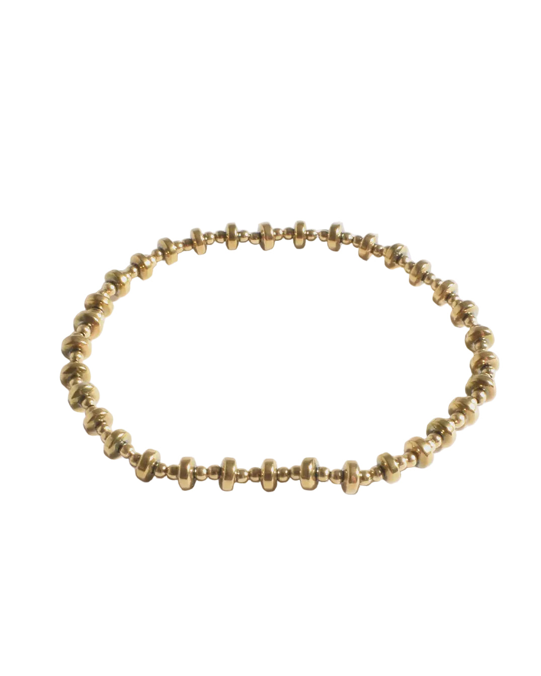 Mixed Metal Beaded Bracelet Gold Bracelets and Bangles Adorne
