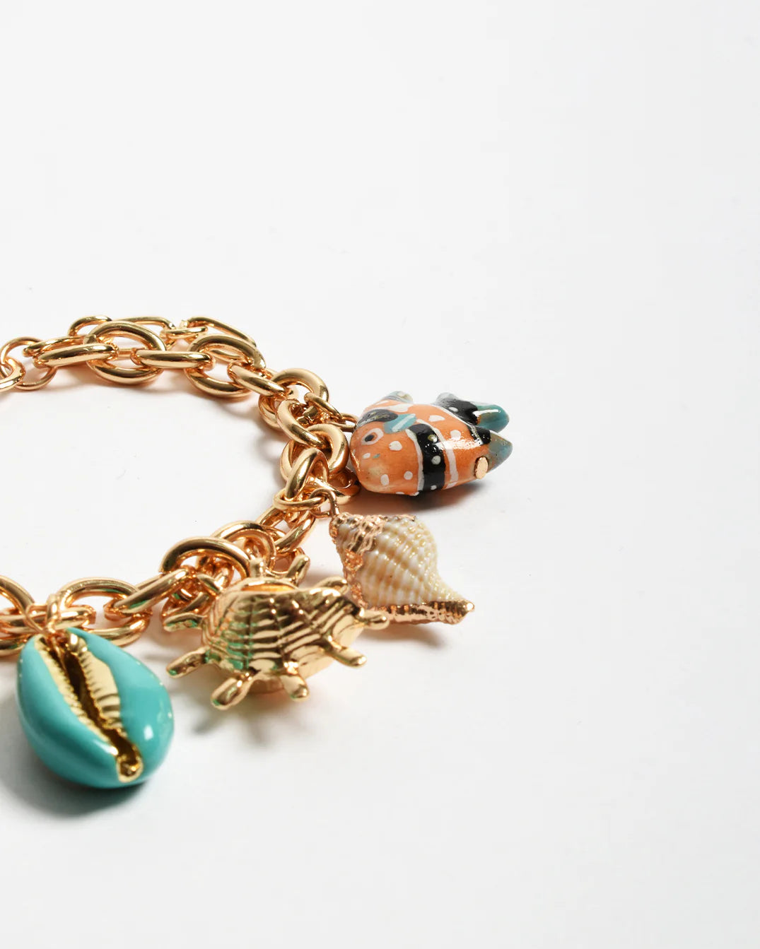 Metal Mix Charms Bracelet Multi - Global Free Style