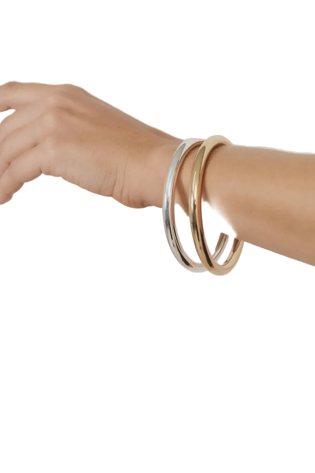 Adorne Ellery Essential Metal Bangle Gold Bracelets and Bangles Adorne