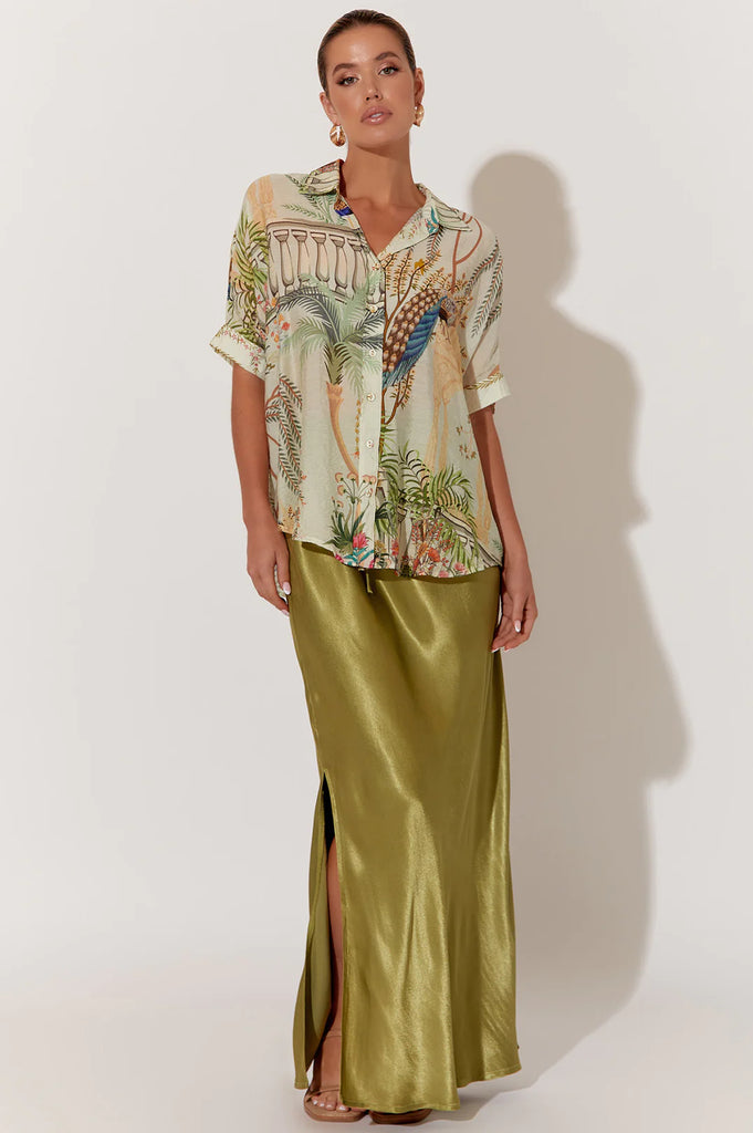 Naomi Oriental Shirt Print - Global Free Style