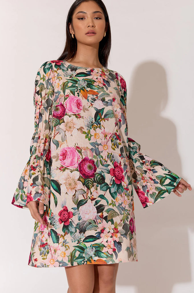 Johanna Floral Dress Floral - Global Free Style