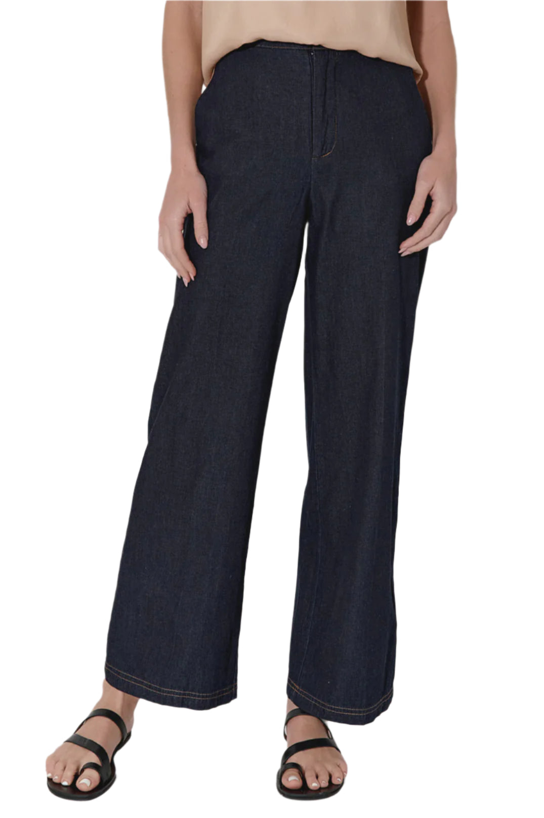 Nisha Denim Pant Bottoms Adorne