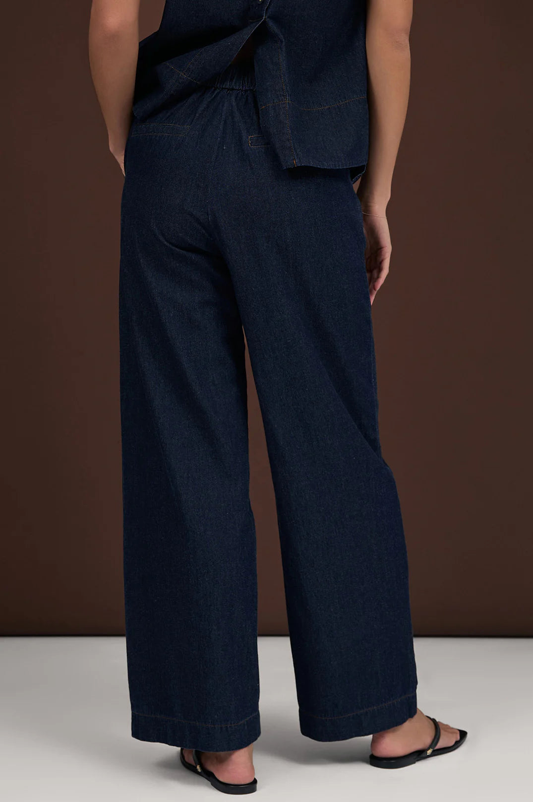 Lulu Light Weight Denim Pant Denim Bottoms Adorne