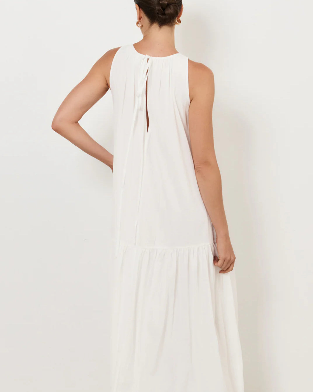 Ariah Midi Dress White - Global Free Style