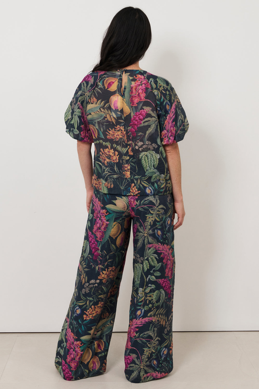 Santori Seville Print Top Tops Adorne