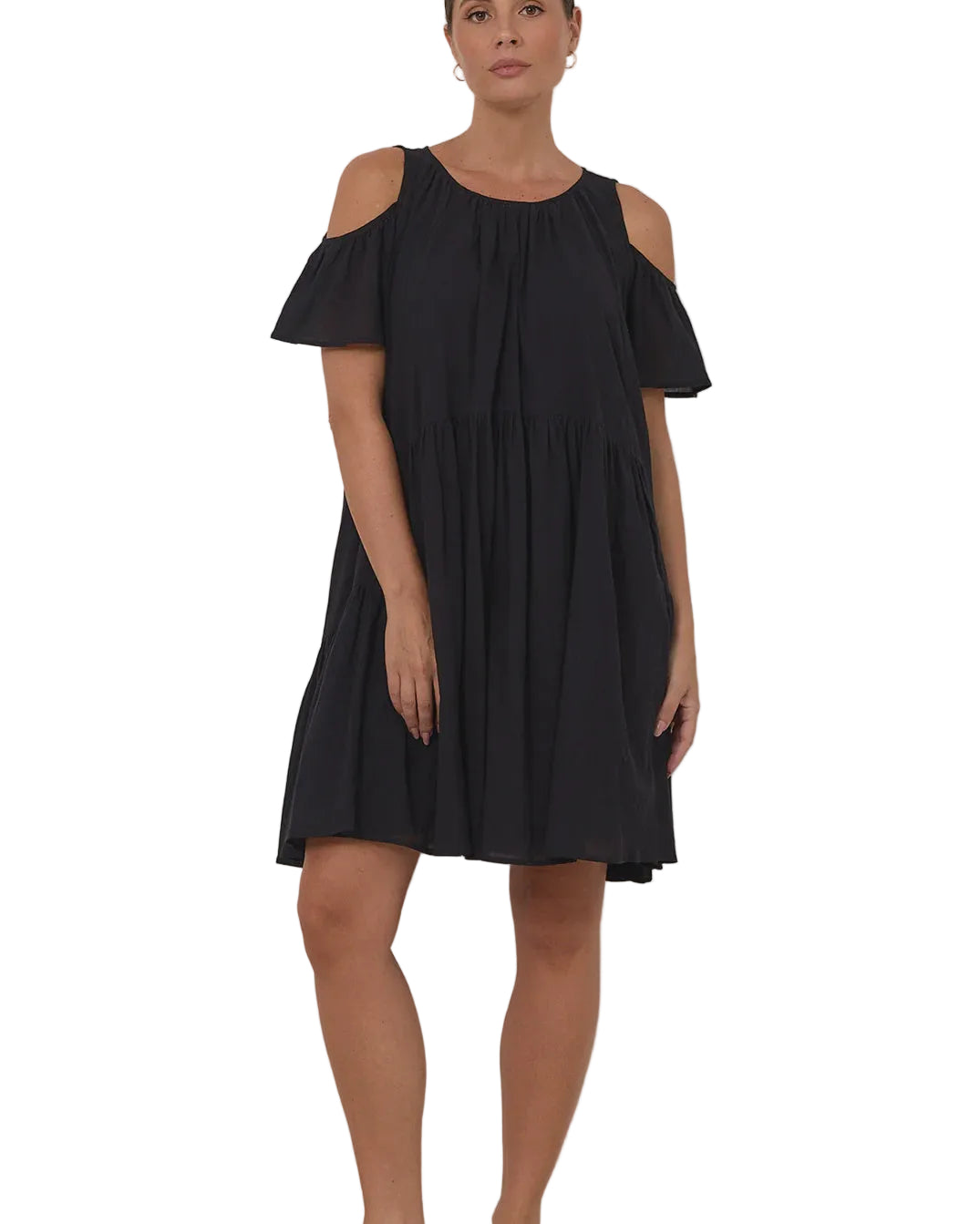 Ariah Short Dress Black Dresses Adorne S(8)