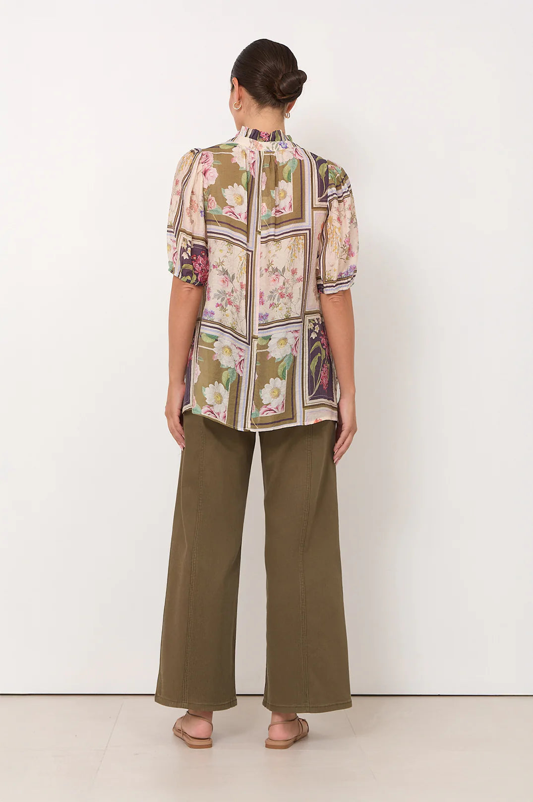 Sandra Austria Print Top - Global Free Style