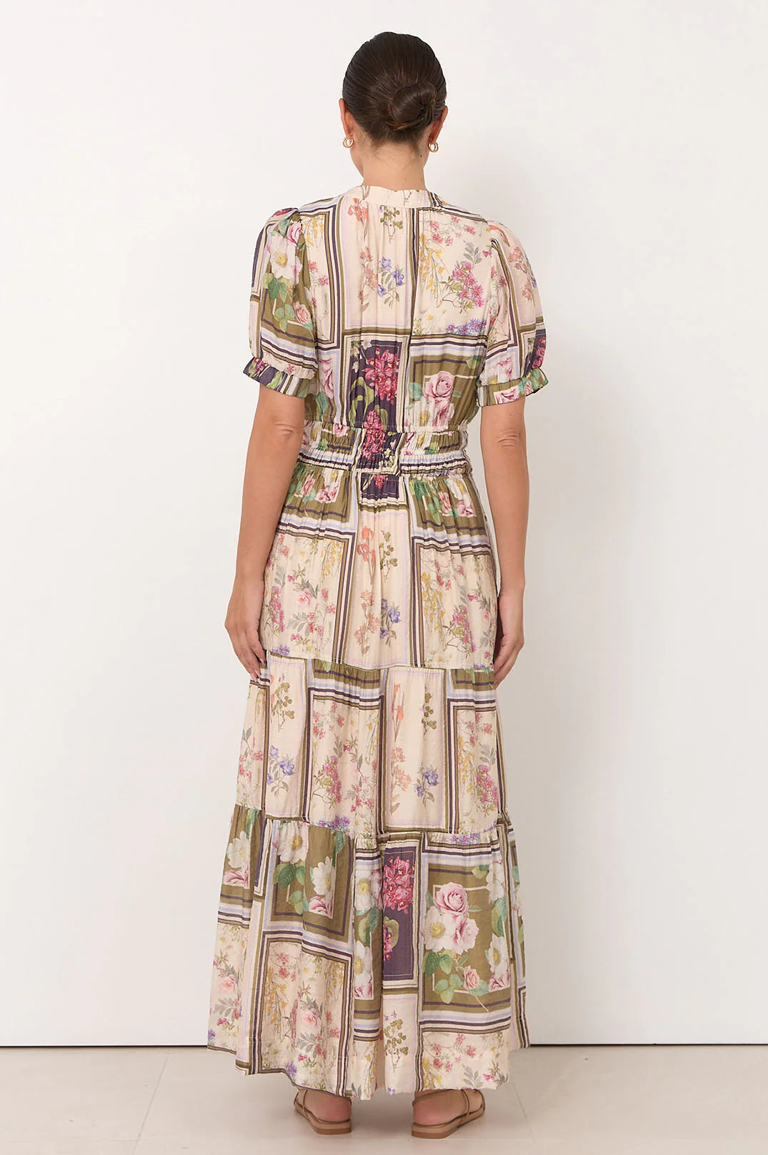 Violette Austria Print Maxi Dress - Global Free Style