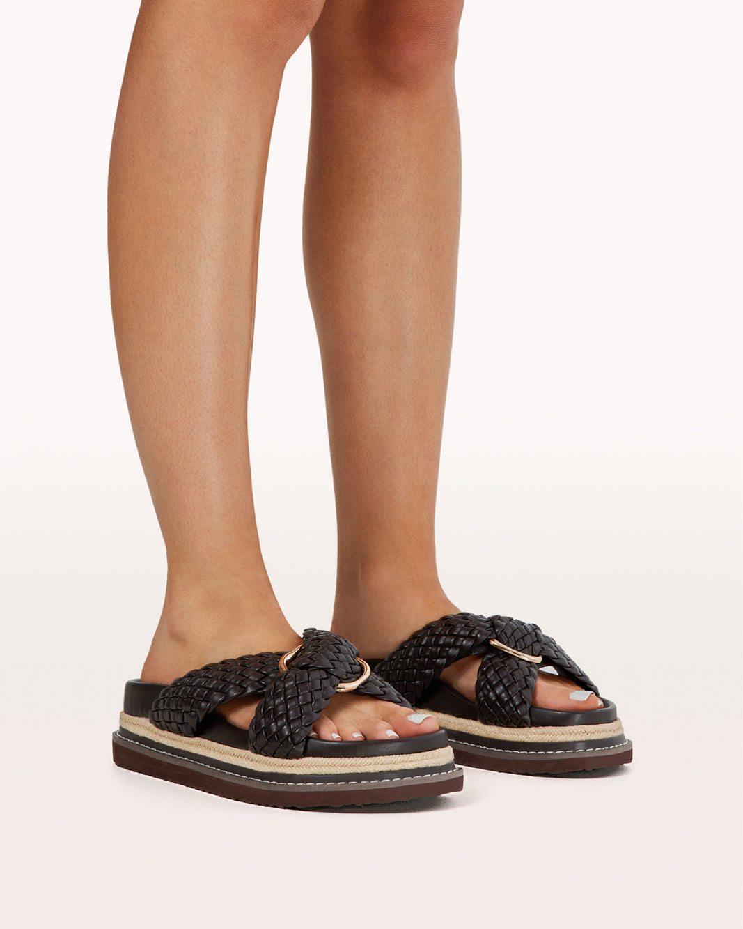 Albie Dark Cacao Sandals Shoes Billini