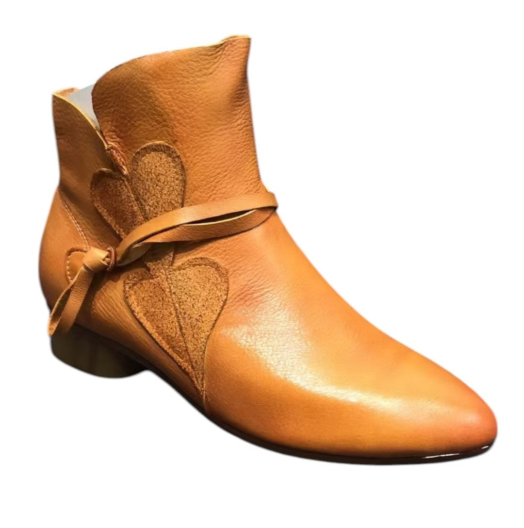 Antonio Ankle Boot Mustard - Global Free Style