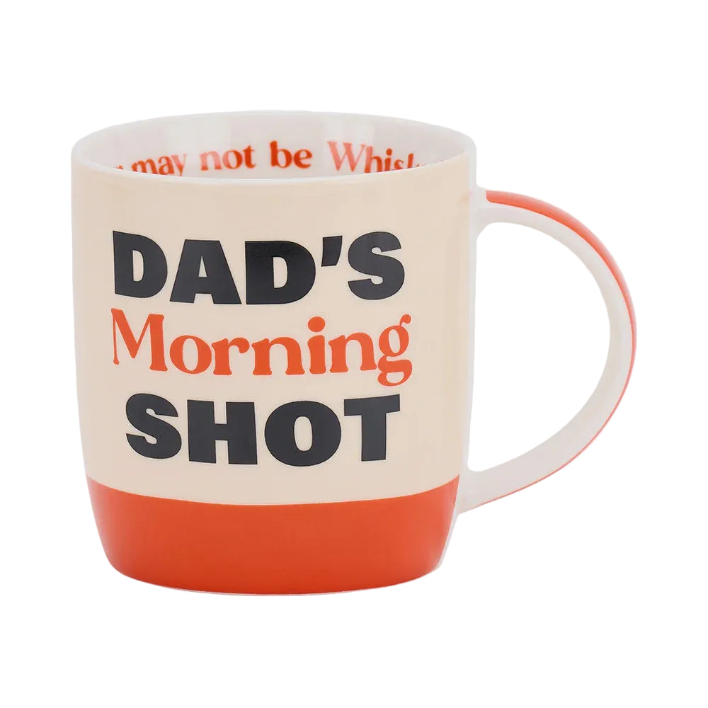 AT Mens Coffee Mug Dad's Morning Shot Gifts and Accessories Annabel Trends