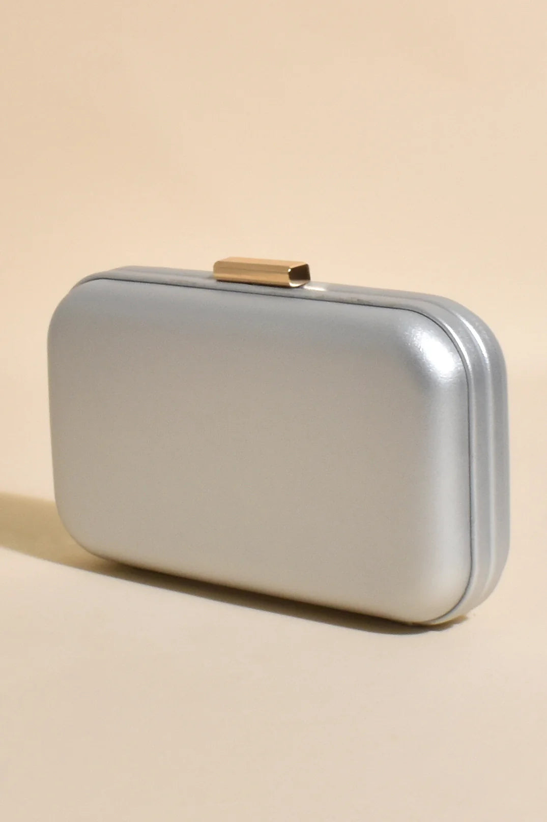 Emmaline Structured Event Clutch Silver - Global Free Style