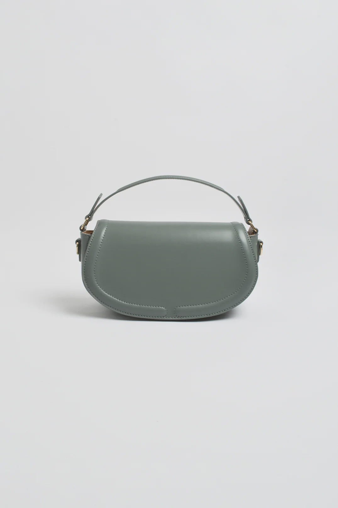 Rosalie Rounded Foldover Small Bag Pale Blue Bags and Purses Adorne
