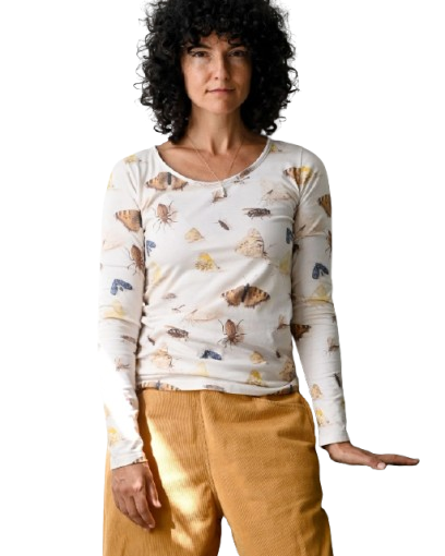 Ally Tee Butterflies & Insects Tops Lazybones XS(8)