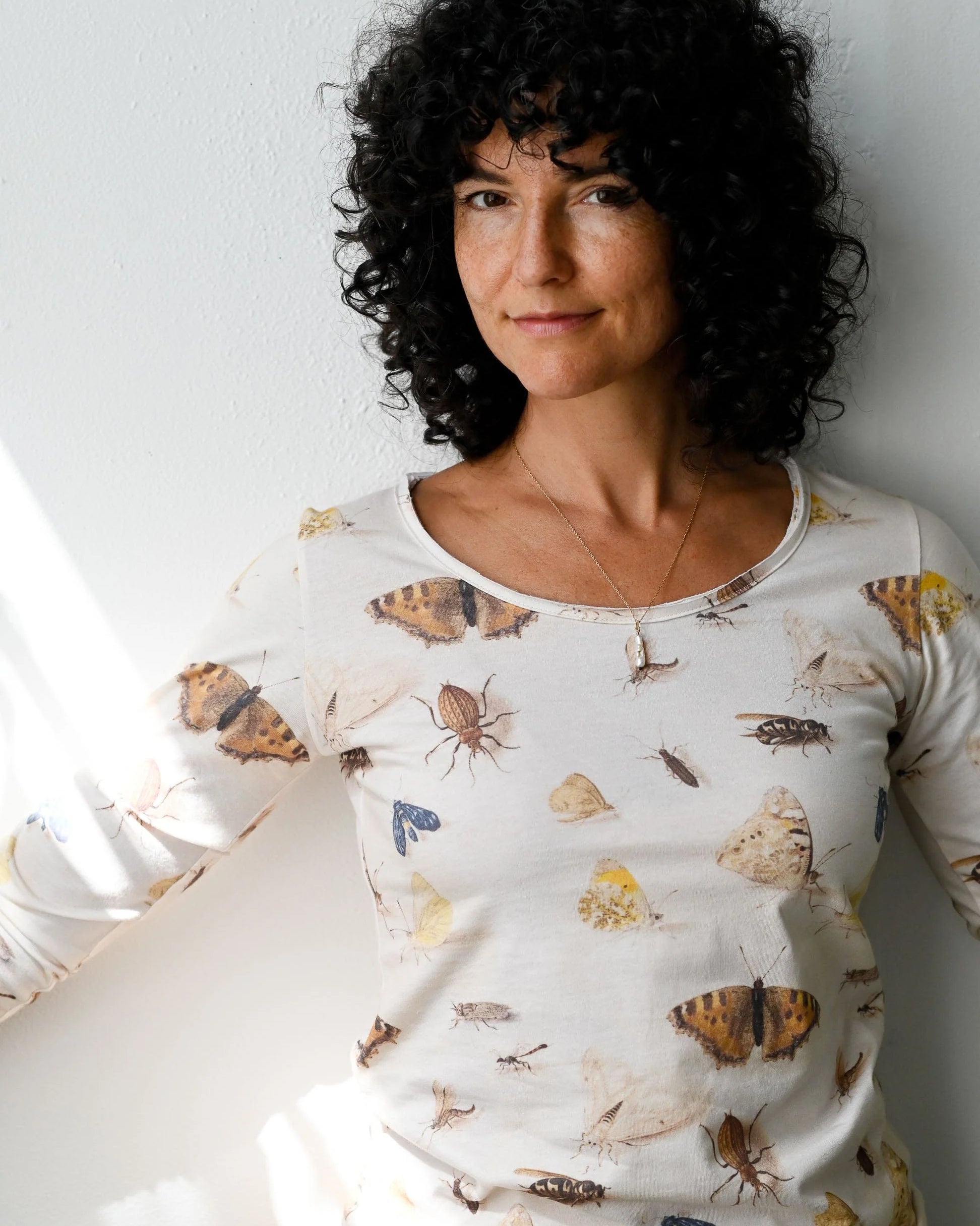 Ally Tee Butterflies & Insects Tops Lazybones