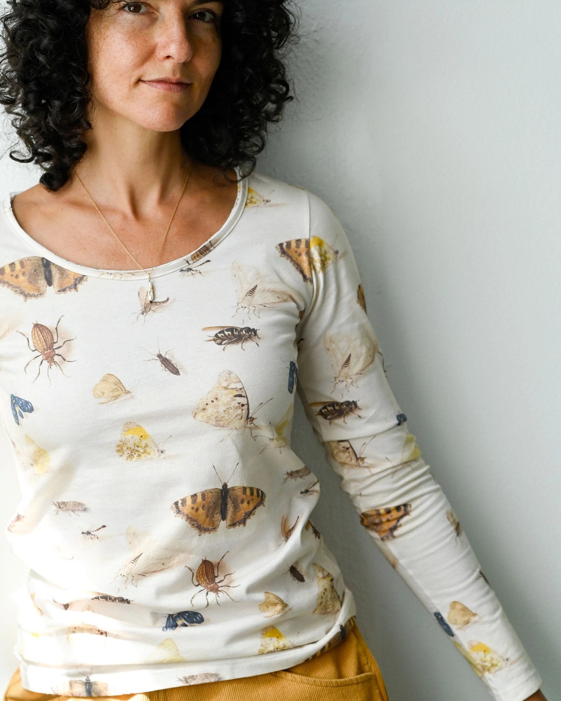 Ally Tee Butterflies & Insects Tops Lazybones