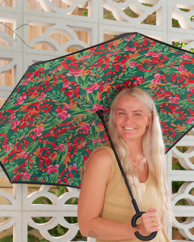 Reverse Umbrella Hypnotic Swirl Umbrellas Annabel Trends