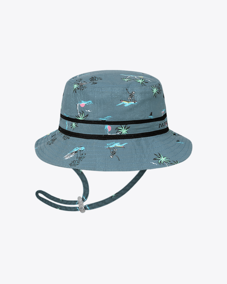 Bare Bones Boys Bucket Blue Kids Hats Dozer