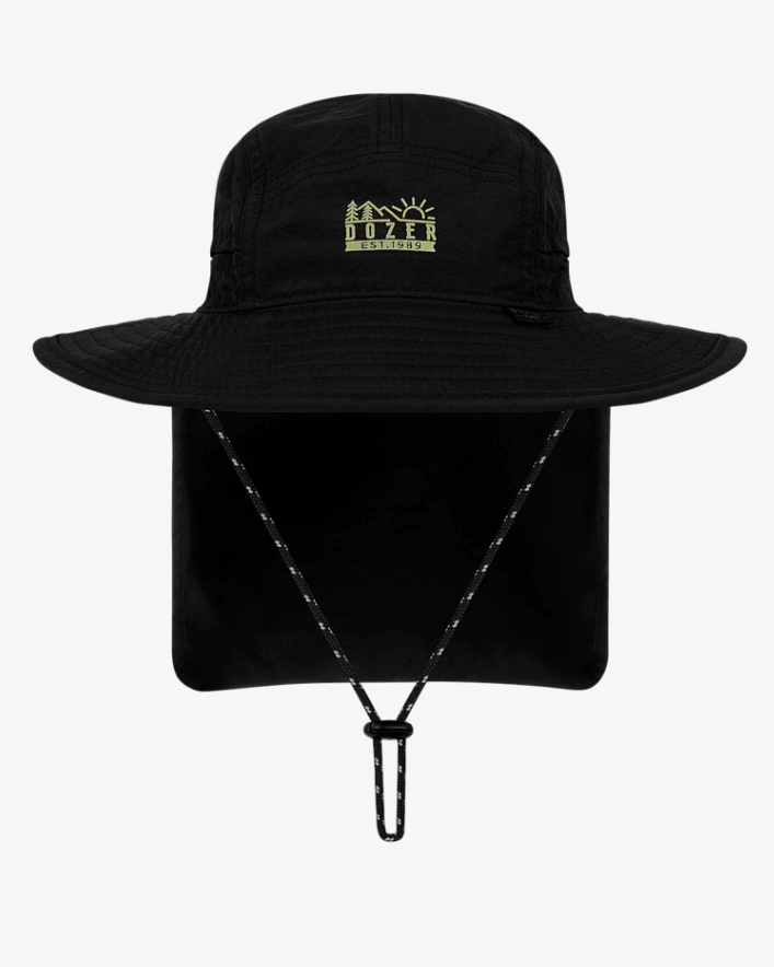 Barney Boys Bucket Black Kids Hats Dozer L (60CM)