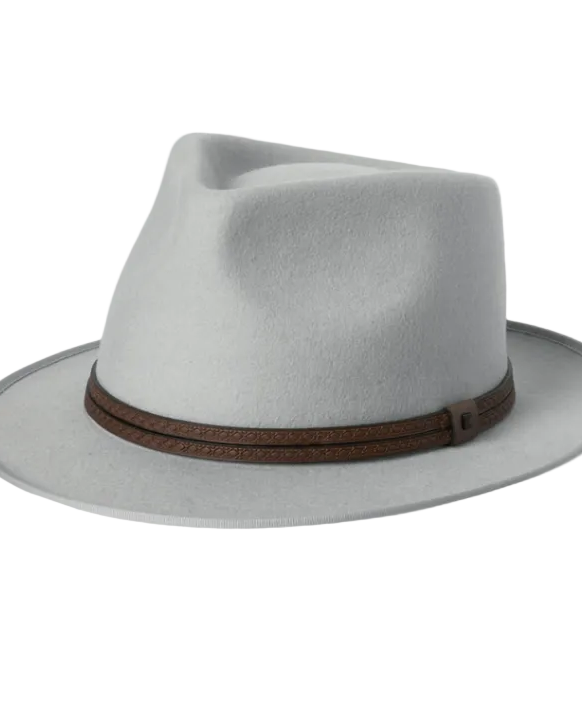 Evolve Universal Fedora Grey Hats & Millinery Kooringal S (56cm)