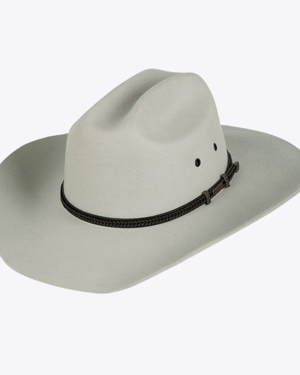 Baxter Universal Cowboy Light Grey Hats & Millinery Kooringal S