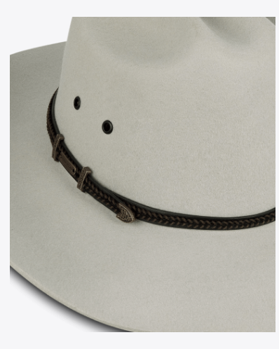 Baxter Universal Cowboy Light Grey Hats & Millinery Kooringal