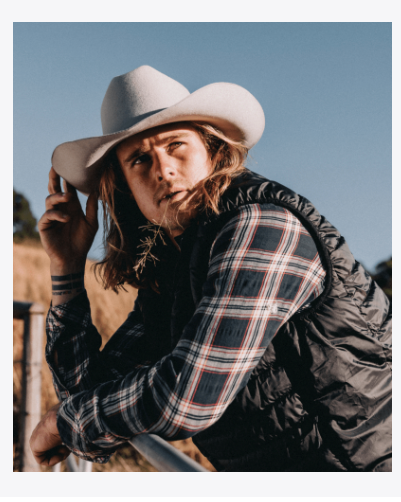 Baxter Universal Cowboy Light Grey Hats & Millinery Kooringal