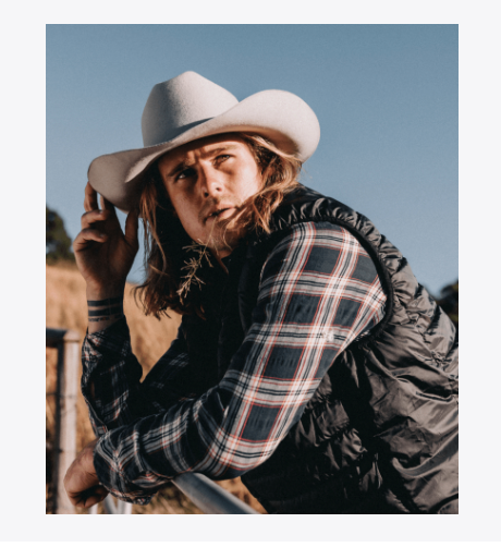 Baxter Universal Cowboy Light Grey Hats & Millinery Kooringal