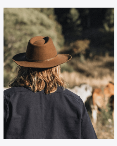 Stockton Universal Cowboy Brown Hats & Millinery Kooringal