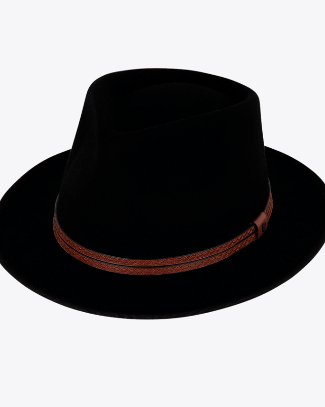 Evolve Universal Fedora Black Hats & Millinery Kooringal S (56cm)