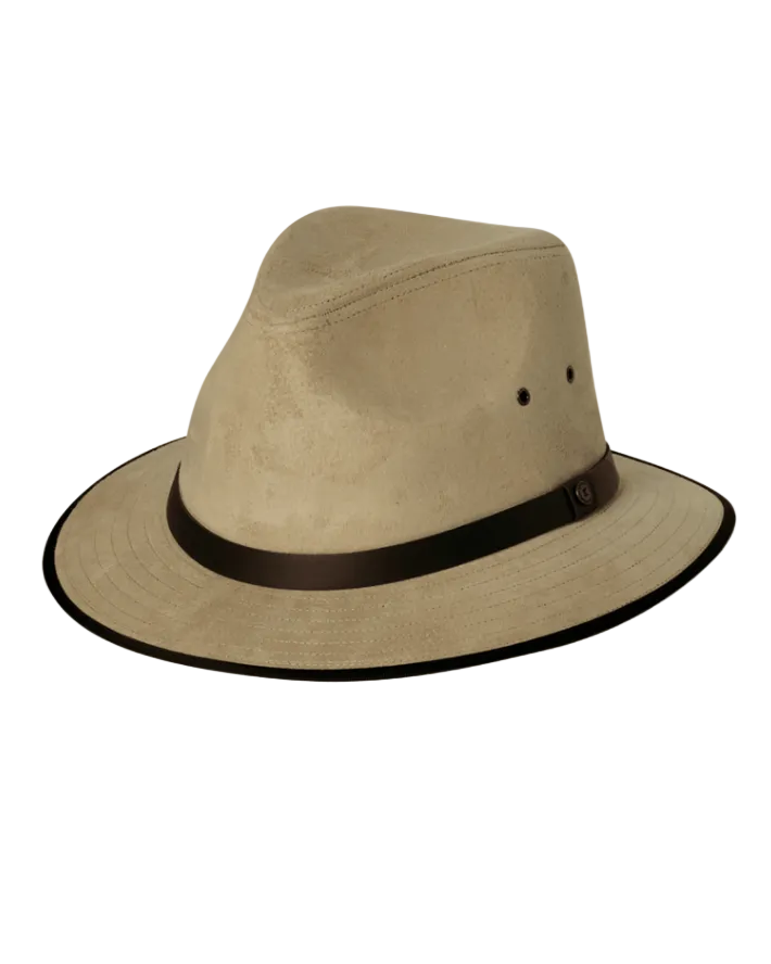 Mens Drover Hat Canungra Tan Mens Hats Kooringal M/L(59cm)