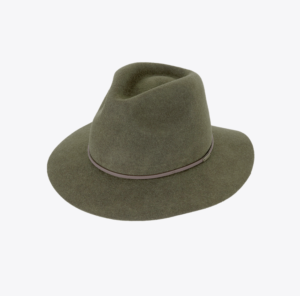 Mid Brim Fedora Rajah Cypress Mens Hats Kooringal S(56cm)