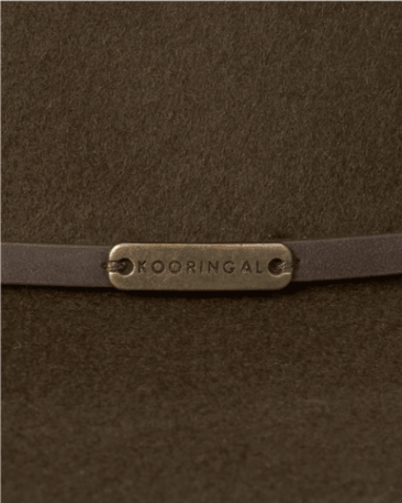 Mid Brim Fedora Rajah Brown Mens Hats Kooringal