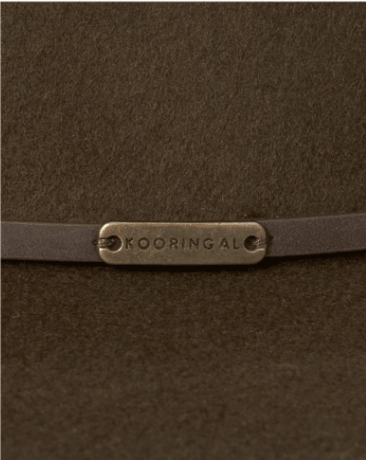 Mid Brim Fedora Rajah Brown Mens Hats Kooringal