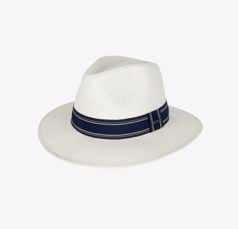 Mens Safari Hat Beaumont Off White Mens Hats Kooringal M/L (59cm)