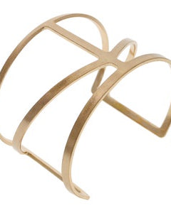 Cutout Rose Gold Cuff Bracelets and Bangles Sun Accessories