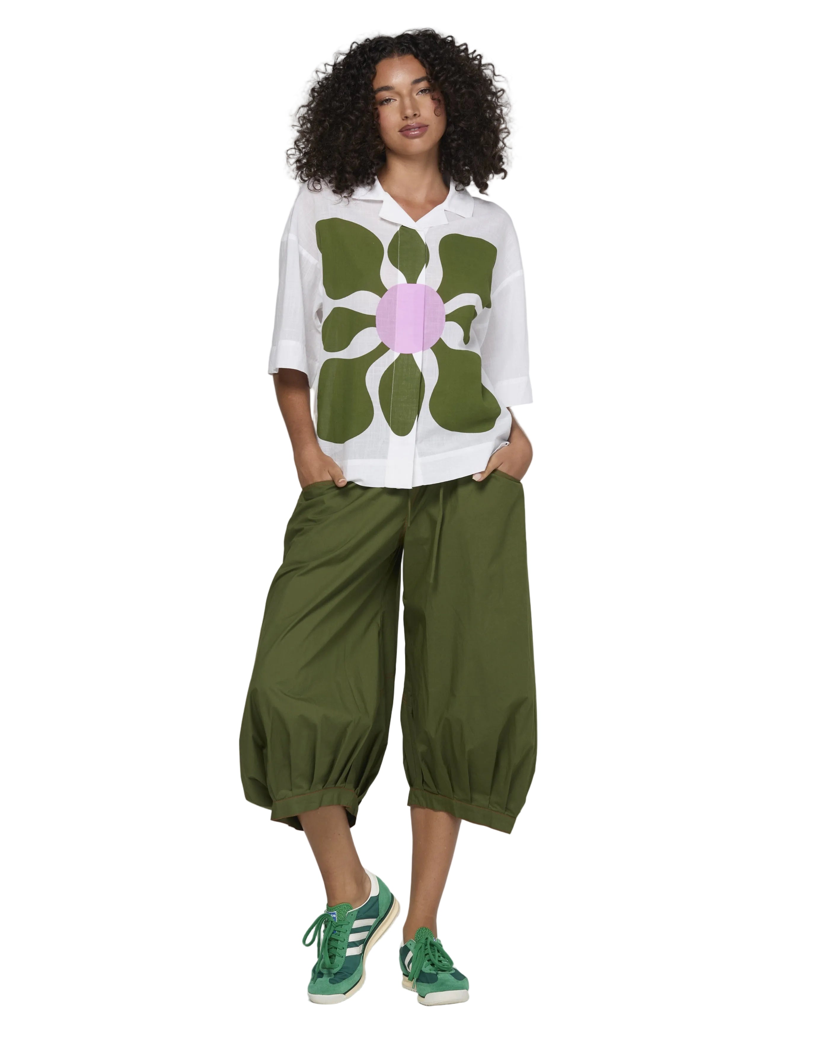 Guru Pant Chive Bottoms Boom Shankar 6
