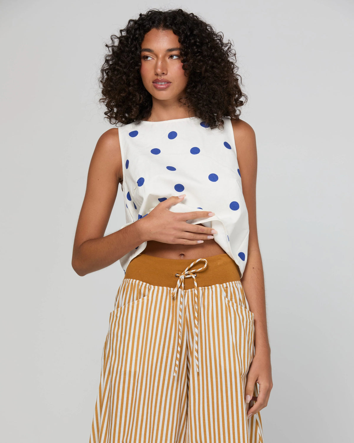 Guru Pant Mustard Stripe Bottoms Boom Shankar
