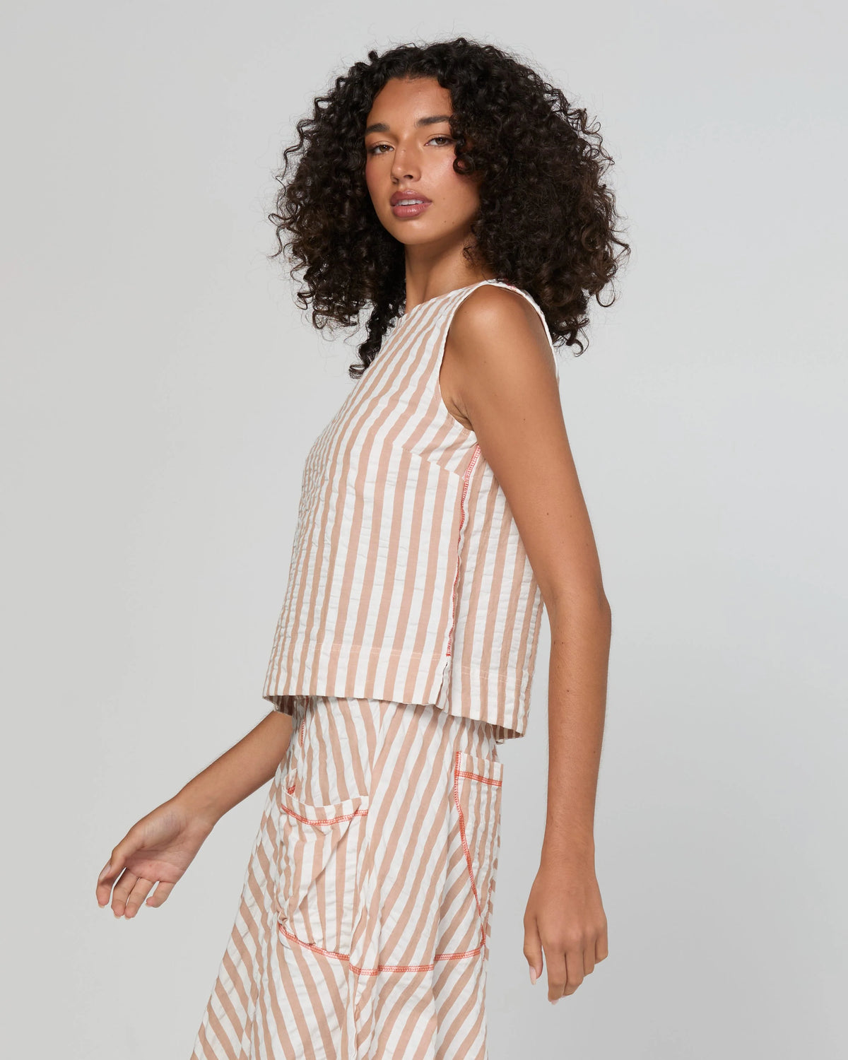 Hara Top Sandy Stripe Tops Boom Shankar