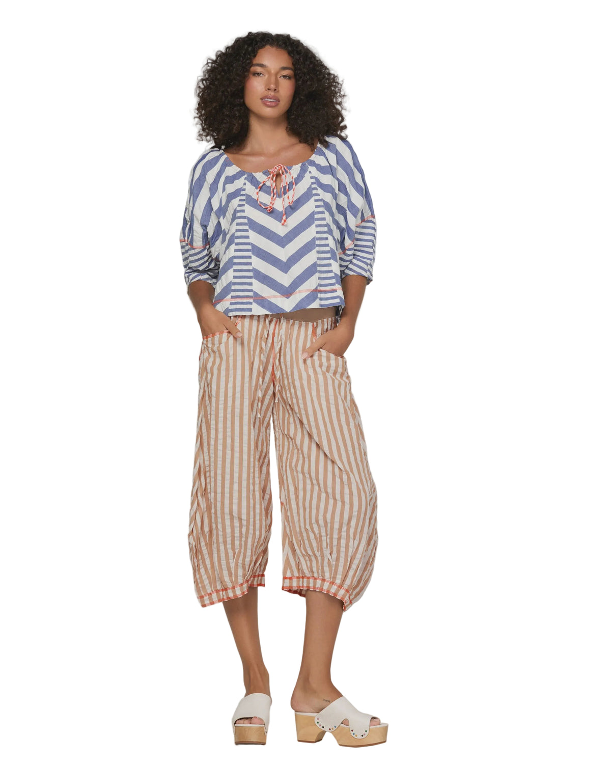 Guru Pant Sandy Stripe Bottoms Boom Shankar 6