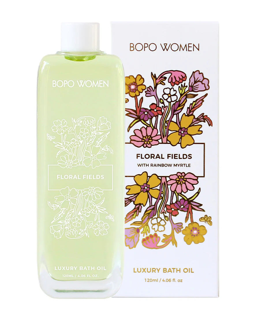 Floral Fields Luxury Bath Oil Body Bopo Women