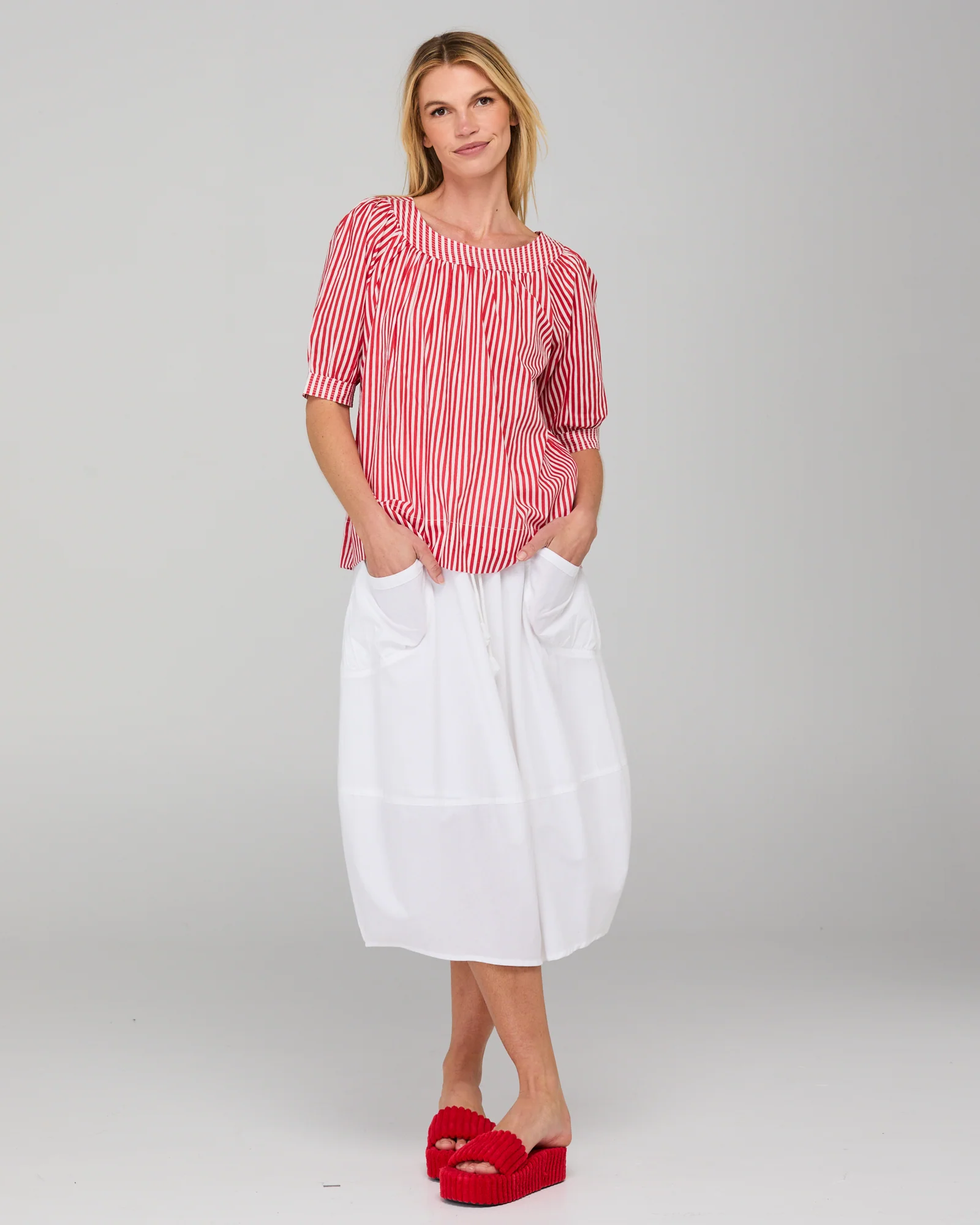 Bliss Top - Emilia Stripe Tops Boom Shankar 6