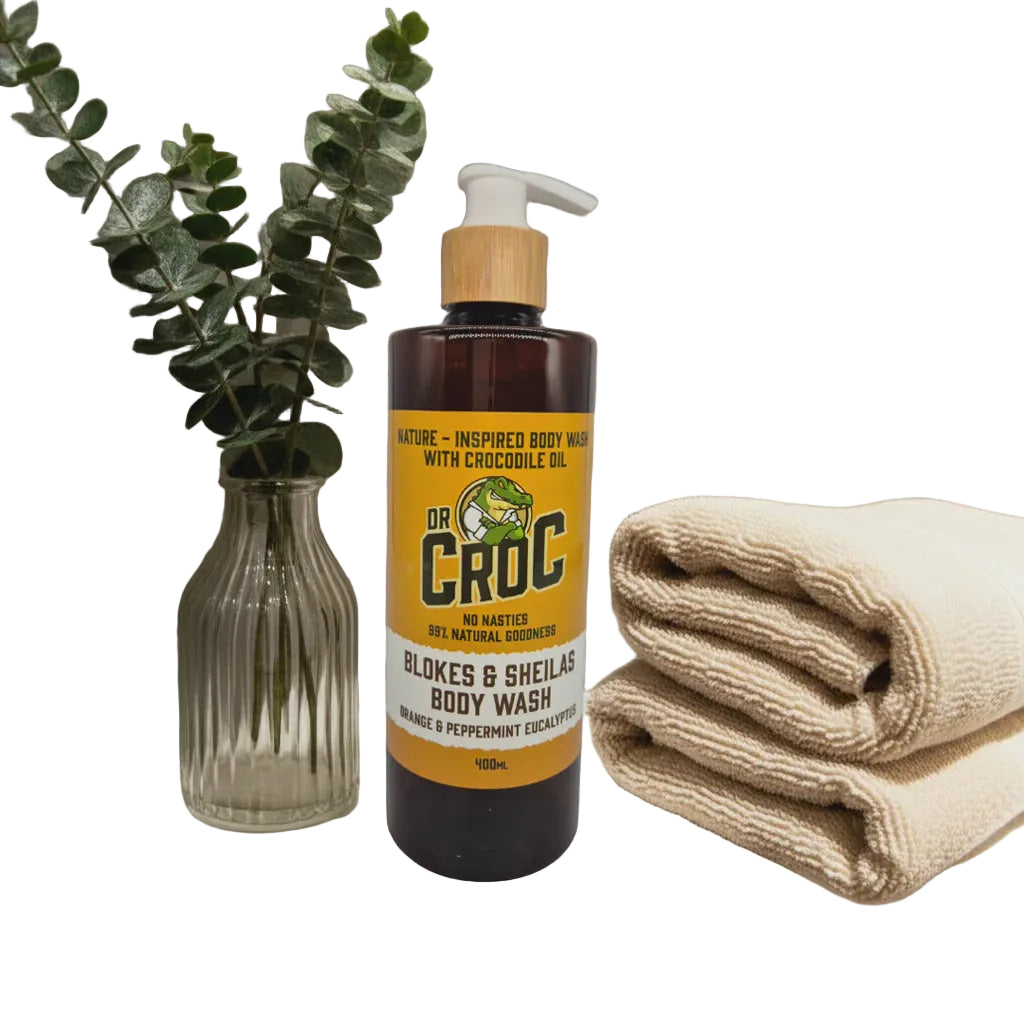 All Natural Body Wash Blokes and Sheilas Body Dr Croc