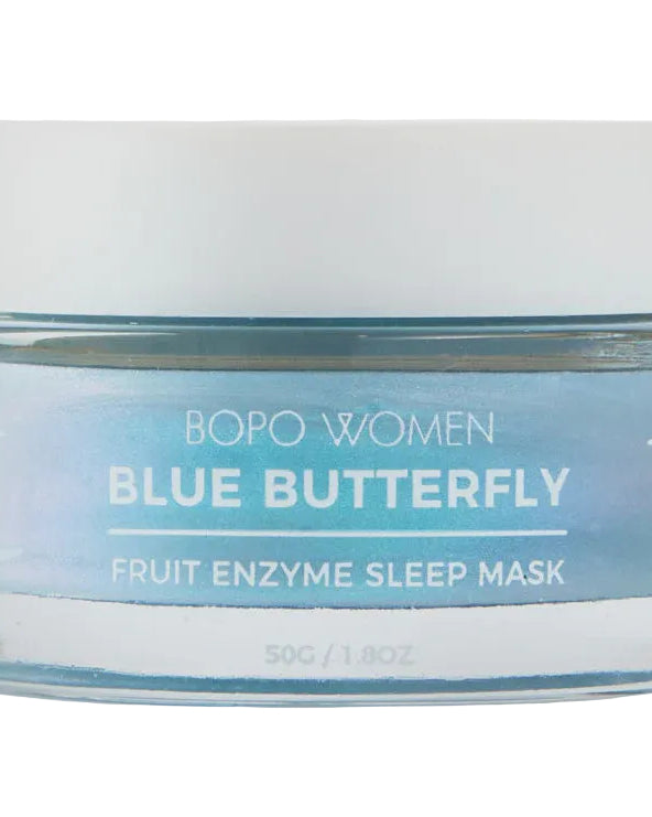 Blue Butterfly Enzyme Sleep Mask Body Bopo Women