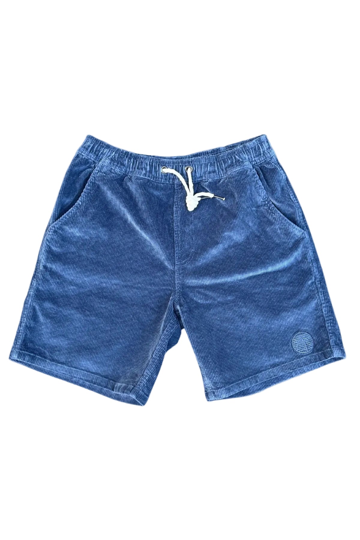 Cobalt Blue Corduroy Shorts Mens Bottoms Skumi S(30-32)