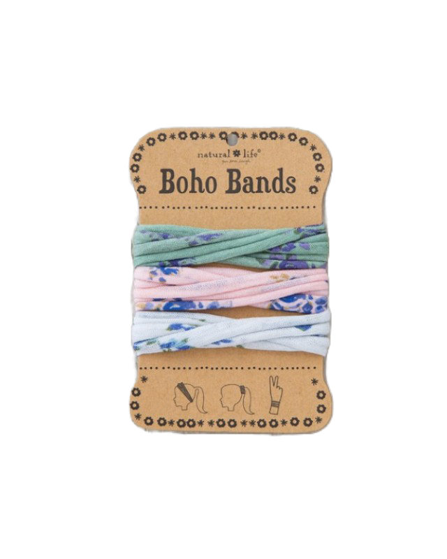 Boho Bands Roses Pink Sage Blue Bandeau Natural Life